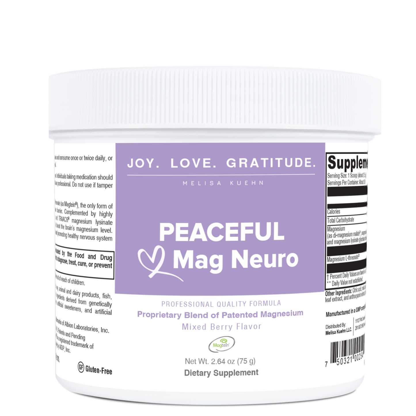 JLG PEACEFUL Mag Neuro 2.64 ozs
