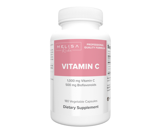 MelisaK Vitamin C - 180 veg caps