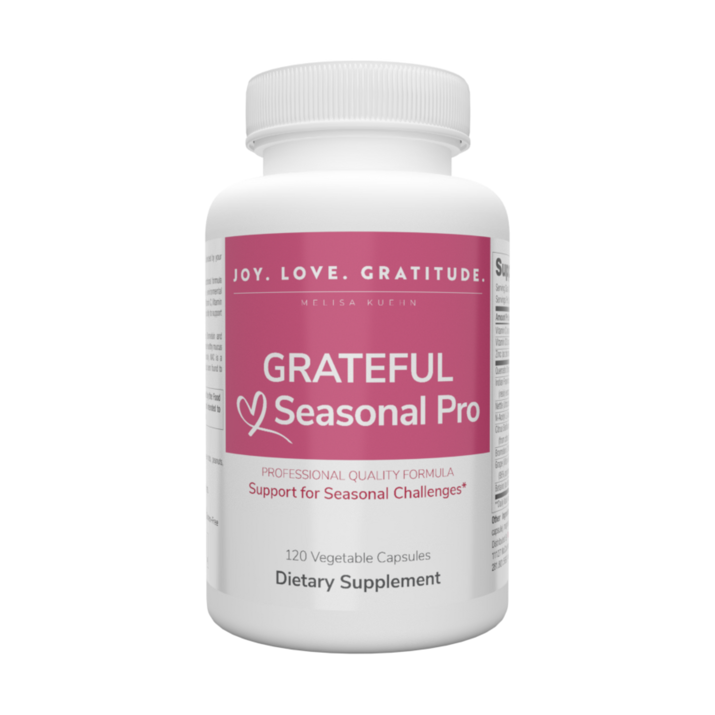 JLG GRATEFUL Seasonal Pro - 120 veg caps